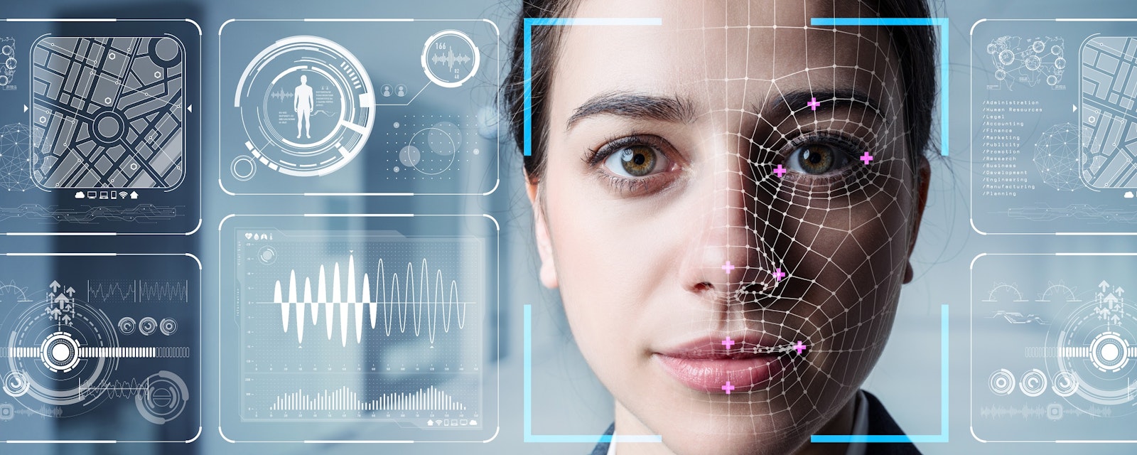 Deepfake Technology Background